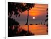 Sunset Over Thailand in the Aftermath of the Tsunami, in Phuket, Thailand-null-Framed Photographic Print