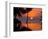 Sunset Over Thailand in the Aftermath of the Tsunami, in Phuket, Thailand-null-Framed Photographic Print