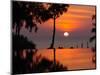 Sunset Over Thailand in the Aftermath of the Tsunami, in Phuket, Thailand-null-Mounted Photographic Print