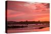 Sunset over the Annisquam Harbor, Annisquam, Cape Ann, Essex County, Massachusetts, USA-null-Stretched Canvas