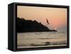 Sunset Over the Arabian Sea, Mobor, Goa, India-R H Productions-Framed Stretched Canvas