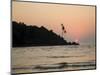 Sunset Over the Arabian Sea, Mobor, Goa, India-R H Productions-Mounted Photographic Print
