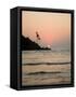 Sunset Over the Arabian Sea, Mobor, Goa, India-Robert Harding-Framed Stretched Canvas