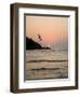 Sunset Over the Arabian Sea, Mobor, Goa, India-Robert Harding-Framed Photographic Print