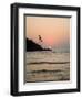 Sunset Over the Arabian Sea, Mobor, Goa, India-Robert Harding-Framed Photographic Print