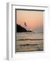 Sunset Over the Arabian Sea, Mobor, Goa, India-Robert Harding-Framed Photographic Print