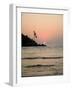 Sunset Over the Arabian Sea, Mobor, Goa, India-Robert Harding-Framed Photographic Print