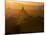 Sunset over the Buddhist Temples of Bagan (Pagan), Myanmar (Burma)-Julio Etchart-Mounted Photographic Print