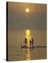 Sunset over the Calm Waters in Menemsha Bay, Martha's Vineyard-Alfred Eisenstaedt-Stretched Canvas