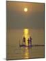 Sunset over the Calm Waters in Menemsha Bay, Martha's Vineyard-Alfred Eisenstaedt-Mounted Photographic Print