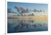 Sunset over the calm waters of Tikehau, Tuamotus, French Polynesia, Pacific-Michael Runkel-Framed Photographic Print