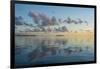 Sunset over the calm waters of Tikehau, Tuamotus, French Polynesia, Pacific-Michael Runkel-Framed Photographic Print