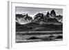 Sunset over the Cerro Torre Mount Fitzroy Spires in Los Glacieres National Park, Argentina-Jay Goodrich-Framed Photographic Print