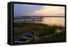 Sunset over the Channel 3-Alan Hausenflock-Framed Stretched Canvas