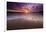 Sunset over the Channel Islands from Ventura State Beach, Ventura, California, USA-Russ Bishop-Framed Photographic Print