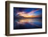 Sunset over the Channel Islands, Ventura, California, USA-Russ Bishop-Framed Photographic Print