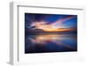 Sunset over the Channel Islands, Ventura, California, USA-Russ Bishop-Framed Photographic Print