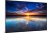 Sunset over the Channel Islands, Ventura, California, USA-Russ Bishop-Mounted Photographic Print