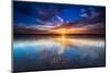 Sunset over the Channel Islands, Ventura, California, USA-Russ Bishop-Mounted Photographic Print