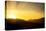 Sunset over the Connemara Mountains-Philippe Sainte-Laudy-Stretched Canvas