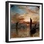 Sunset over the Forth, 1871-Samuel Bough-Framed Giclee Print