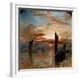 Sunset over the Forth, 1871-Samuel Bough-Framed Giclee Print