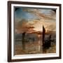 Sunset over the Forth, 1871-Samuel Bough-Framed Giclee Print