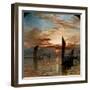 Sunset over the Forth, 1871-Samuel Bough-Framed Giclee Print