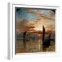 Sunset over the Forth, 1871-Samuel Bough-Framed Giclee Print