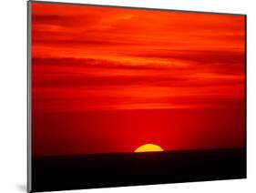 Sunset Over the Gulf of Mexico, Florida, USA-Charles Sleicher-Mounted Photographic Print
