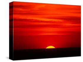 Sunset Over the Gulf of Mexico, Florida, USA-Charles Sleicher-Stretched Canvas