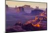 Sunset over the Hunt's Mesa-ronnybas-Mounted Photographic Print