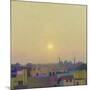 Sunset over the Jama Masjid, Delhi Study II-Andrew Gifford-Mounted Giclee Print
