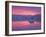 Sunset over the Jokulsarlon Glacier Lagoon, Hofn, Iceland-Josh Anon-Framed Photographic Print