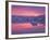 Sunset over the Jokulsarlon Glacier Lagoon, Hofn, Iceland-Josh Anon-Framed Photographic Print