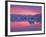 Sunset over the Jokulsarlon Glacier Lagoon, Hofn, Iceland-Josh Anon-Framed Photographic Print