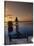 Sunset Over the Lagoon, Cancun, Mexico-Angelo Cavalli-Stretched Canvas