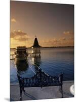 Sunset Over the Lagoon, Cancun, Mexico-Angelo Cavalli-Mounted Photographic Print