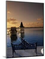 Sunset Over the Lagoon, Cancun, Mexico-Angelo Cavalli-Mounted Photographic Print