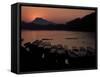 Sunset over the Mekong River, Luang Prabang, Laos, Indochina, Southeast Asia-Mcconnell Andrew-Framed Stretched Canvas