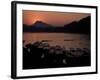 Sunset over the Mekong River, Luang Prabang, Laos, Indochina, Southeast Asia-Mcconnell Andrew-Framed Photographic Print