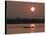 Sunset Over the Mekong River, Pakse, Southern Laos, Indochina, Southeast Asia-Andrew Mcconnell-Stretched Canvas