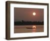 Sunset Over the Mekong River, Pakse, Southern Laos, Indochina, Southeast Asia-Andrew Mcconnell-Framed Photographic Print