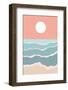 Sunset over the Ocean #1-jay stanley-Framed Photographic Print