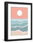 Sunset over the Ocean #1-jay stanley-Framed Photographic Print