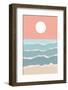 Sunset over the Ocean #3-jay stanley-Framed Photographic Print