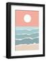 Sunset over the Ocean #3-jay stanley-Framed Photographic Print