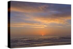 Sunset over the Ocean at Montana de Oro SP Near Los Osos, California-Chuck Haney-Stretched Canvas