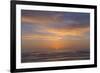 Sunset over the Ocean at Montana de Oro SP Near Los Osos, California-Chuck Haney-Framed Photographic Print