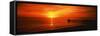 Sunset over the Ocean, Key Largo, Florida Keys, Florida, USA-null-Framed Stretched Canvas